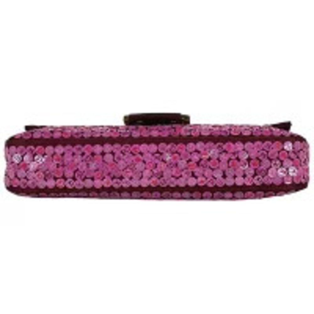 Fendi Mamma Bucket sequin Hobo bag satin pink - Picture 5 of 7